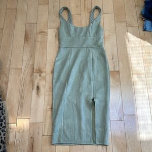 Hello Molly Body Con Midi Dress